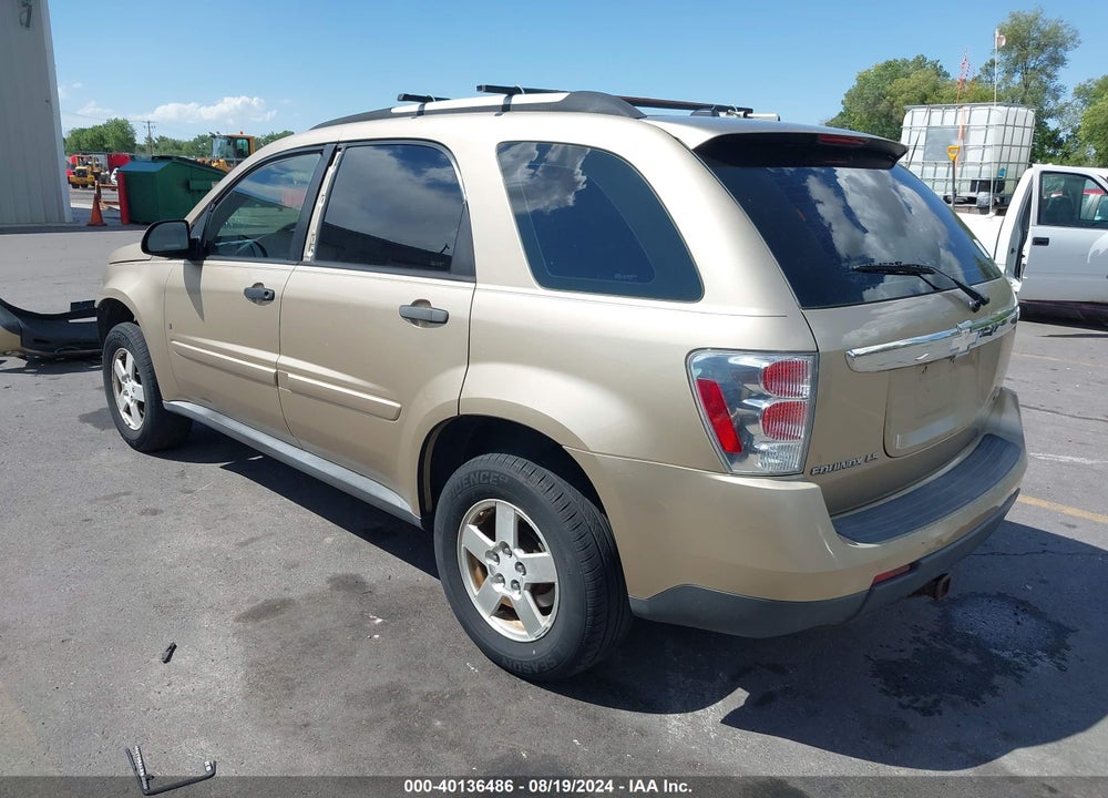 2008 CHEVROLET EQUINOX LS VIN: 2CNDL23F786321343