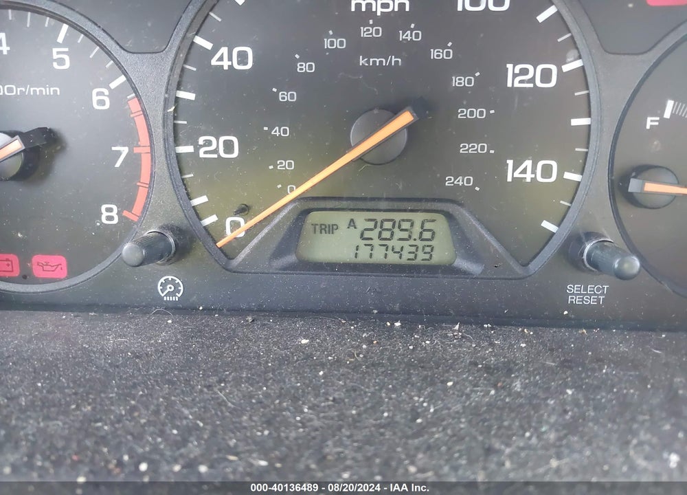 1999 HONDA ACCORD EX VIN: 1HGCG6676XA002289