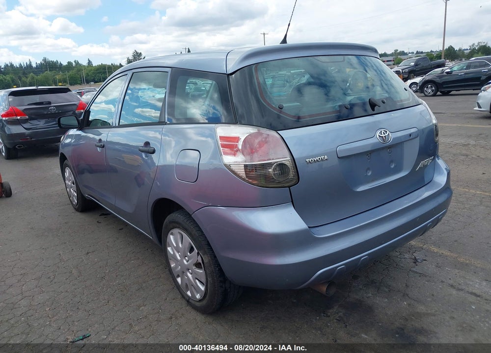 2005 TOYOTA MATRIX VIN: 2T1KR32E35C415075