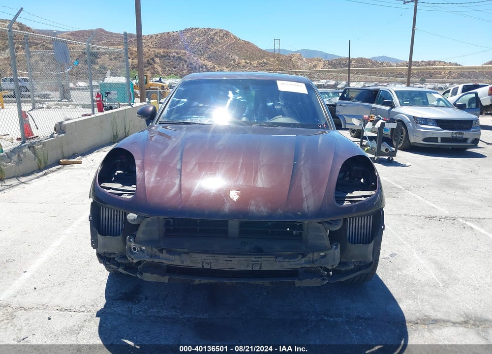 2016 PORSCHE MACAN S VIN: WP1AB2A58GLB45797
