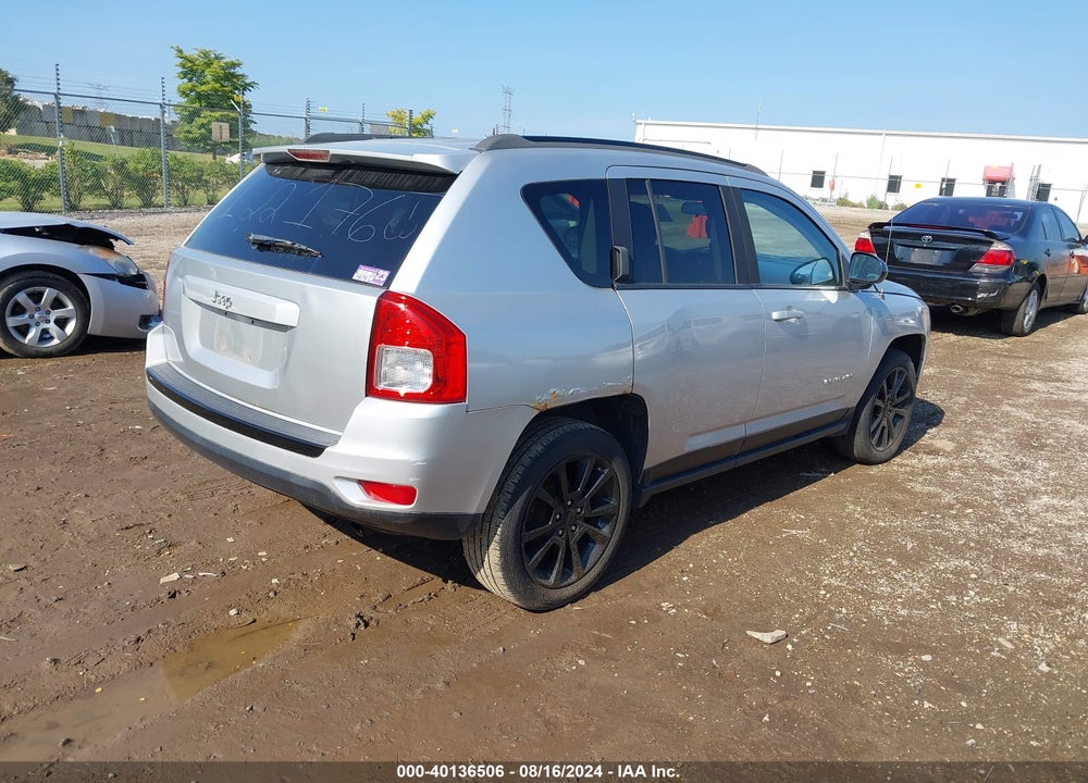 2013 JEEP COMPASS LATITUDE VIN: 1C4NJDEB3DD167391