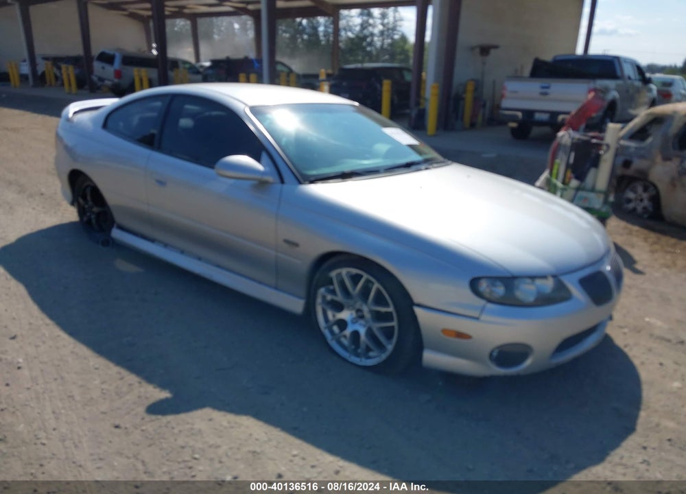 2004 PONTIAC GTO VIN: 6G2VX12G54L232672