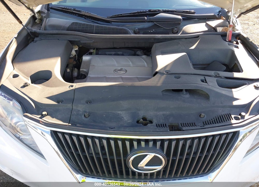 2012 LEXUS RX 350 VIN: 2T2BK1BA7CC122956