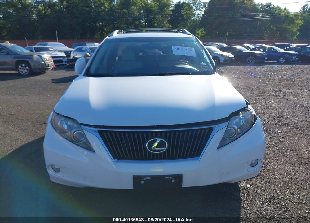 2012 LEXUS RX 350 VIN: 2T2BK1BA7CC122956