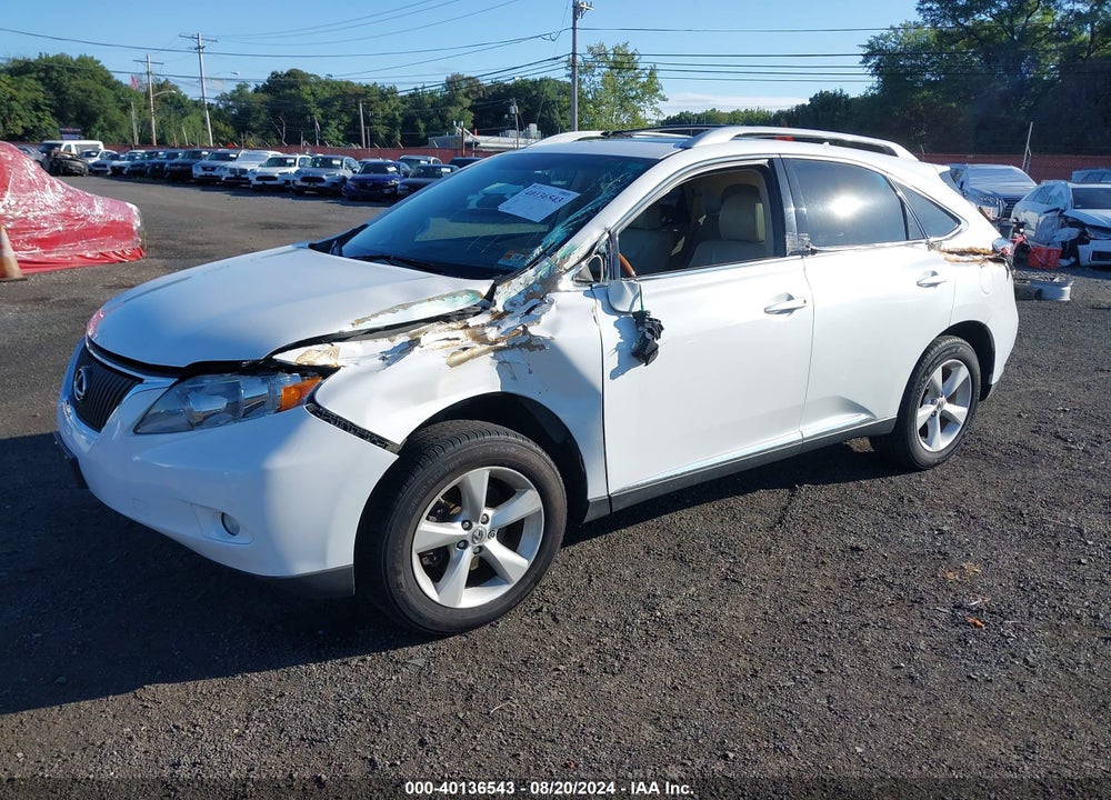2012 LEXUS RX 350 VIN: 2T2BK1BA7CC122956