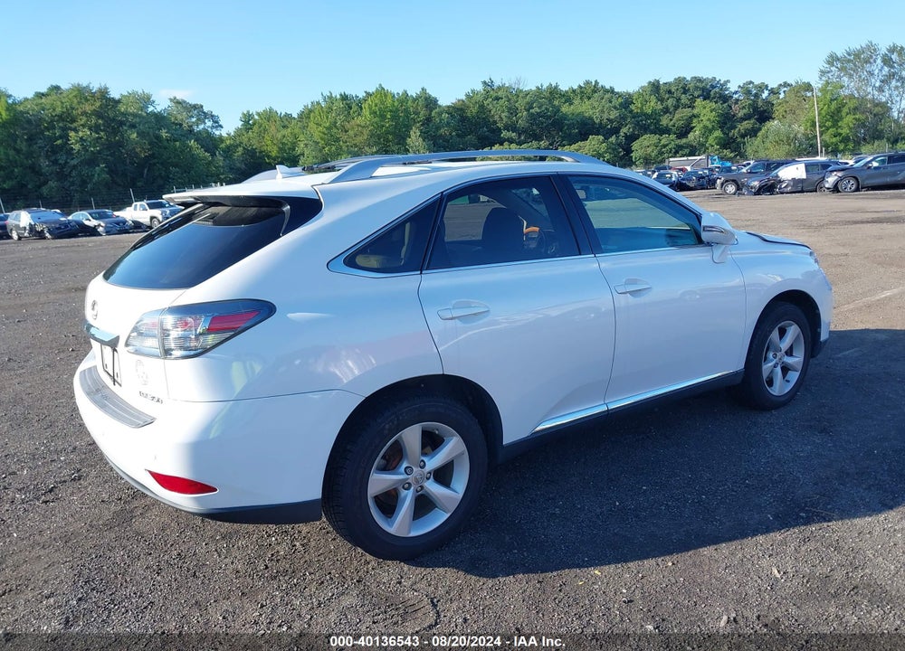 2012 LEXUS RX 350 VIN: 2T2BK1BA7CC122956