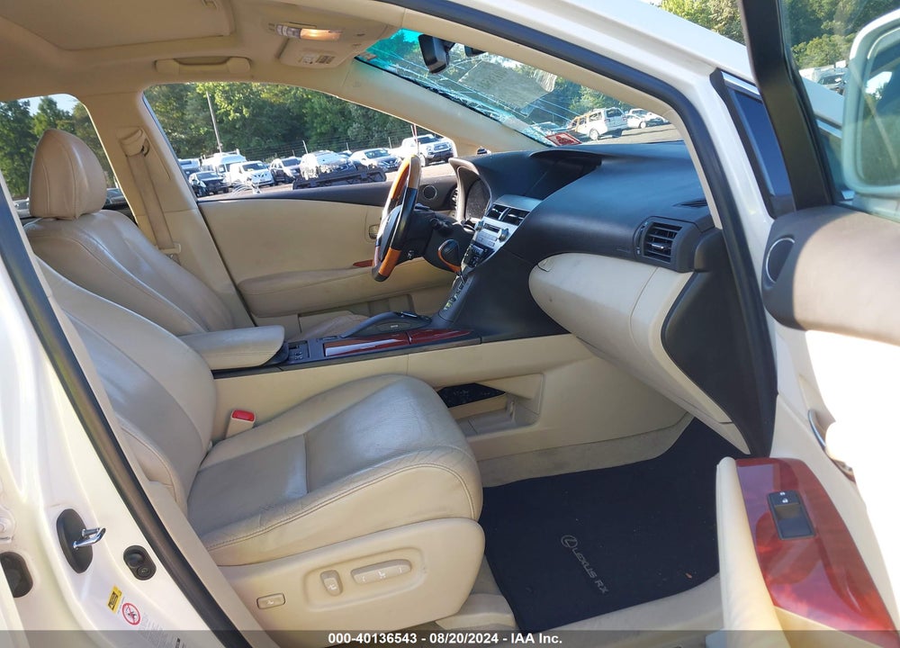 2012 LEXUS RX 350 VIN: 2T2BK1BA7CC122956