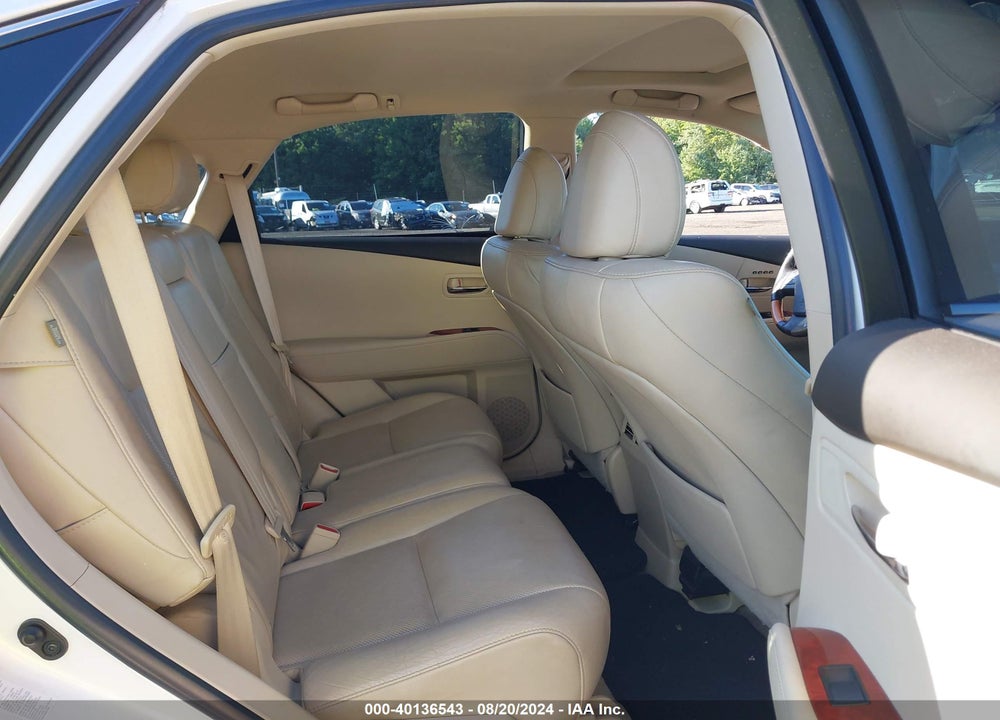 2012 LEXUS RX 350 VIN: 2T2BK1BA7CC122956