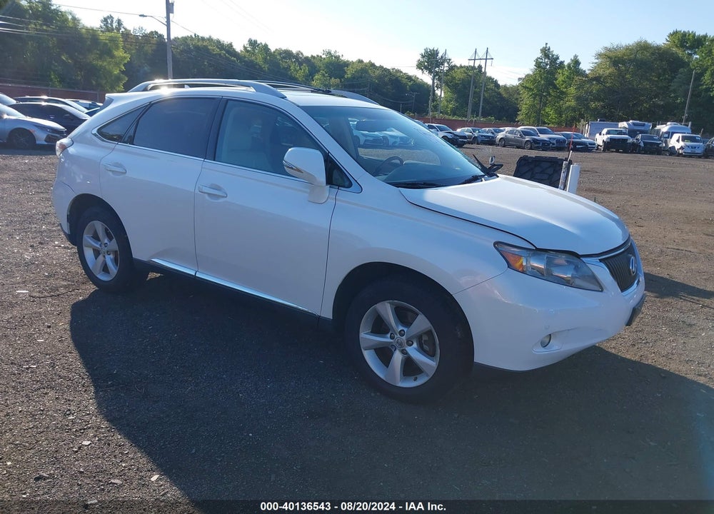 2012 LEXUS RX 350 VIN: 2T2BK1BA7CC122956