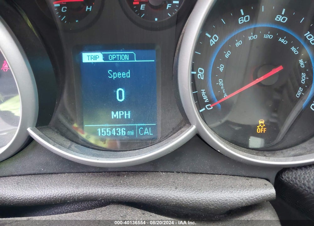 2014 CHEVROLET CRUZE 1LT MANUAL VIN: 1G1PD5SBXE7151367