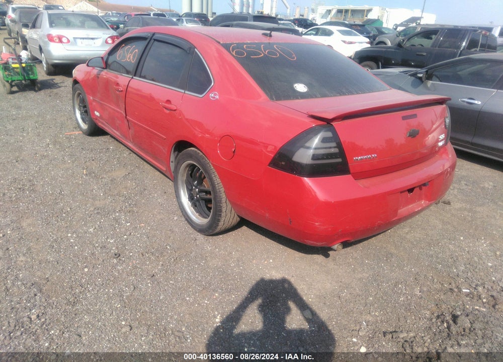 2008 CHEVROLET IMPALA  SS VIN: 2G1WD58C681196383