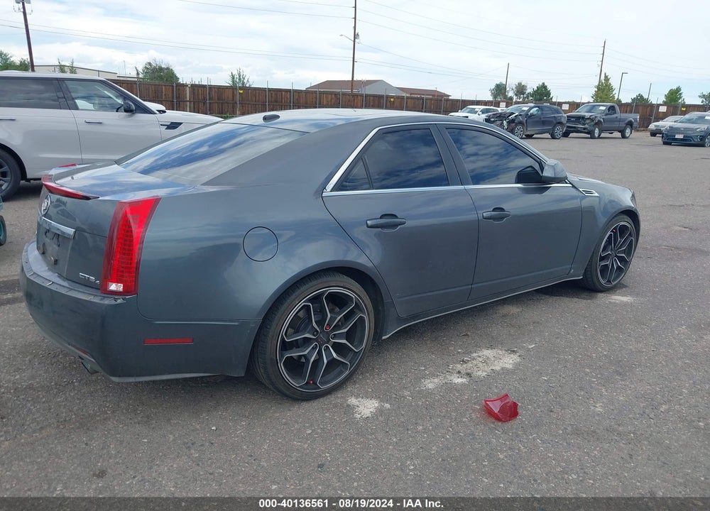 2008 CADILLAC CTS STANDARD VIN: 1G6DS57V680144693