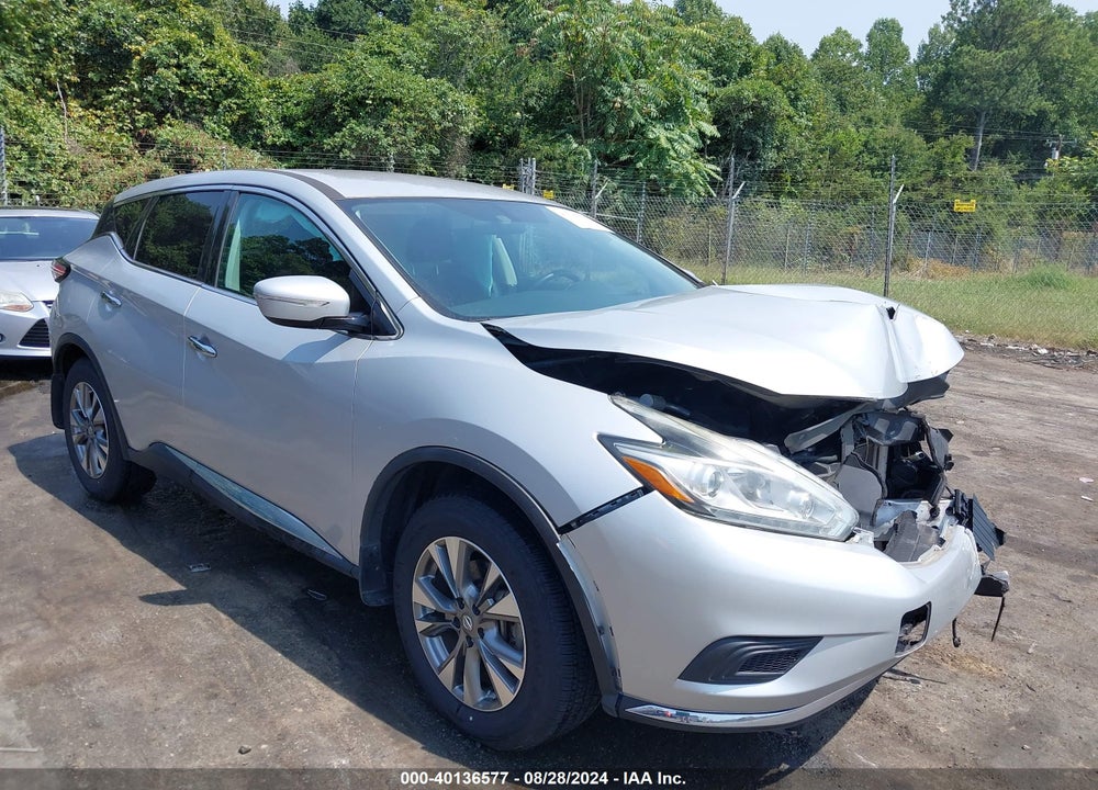 2015 NISSAN MURANO S VIN: 5N1AZ2MH9FN274911