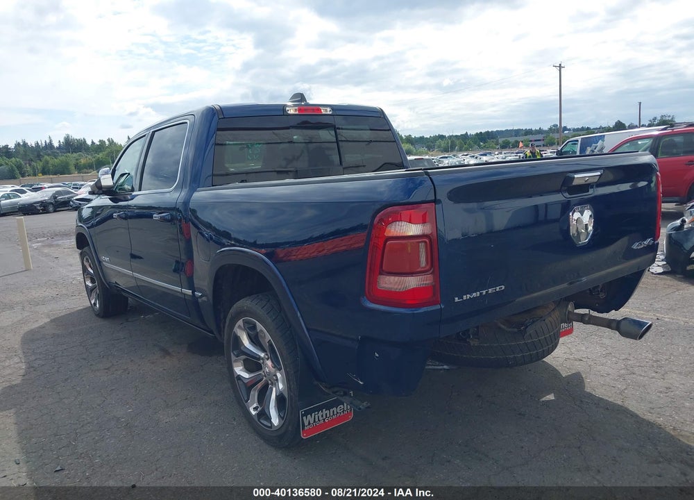 2019 RAM 1500 LIMITED 4X4 5'7 BOX VIN: 1C6SRFHT5KN782468