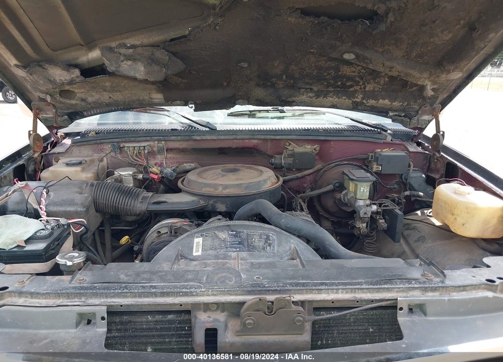 1993 CHEVROLET GMT-400 K1500 VIN: 2GCEK19K7P1247914