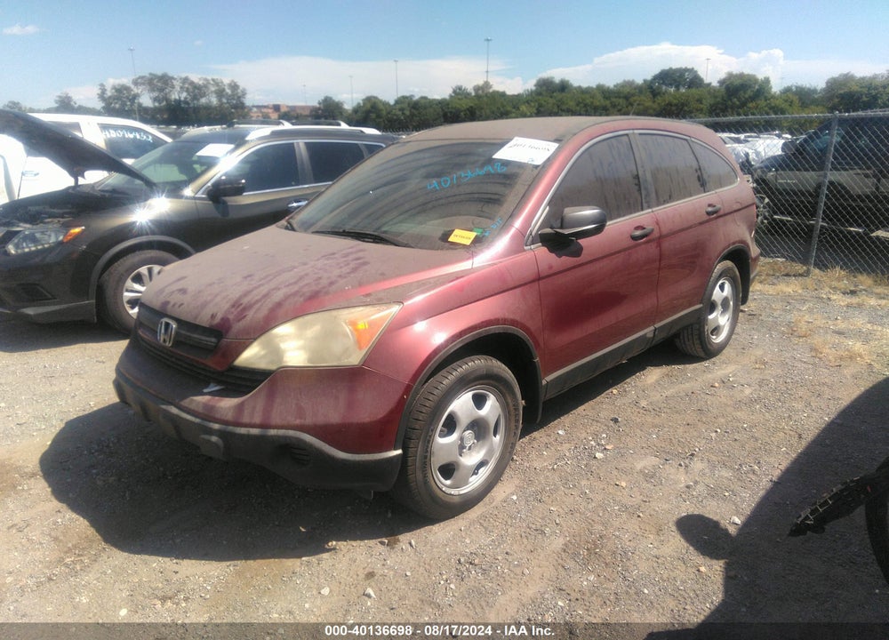 2008 HONDA CR-V LX VIN: 5J6RE38388L009669