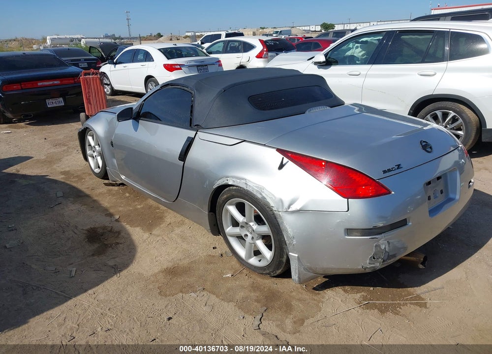 2004 NISSAN 350Z TOURING VIN: JN1AZ36A84T013288