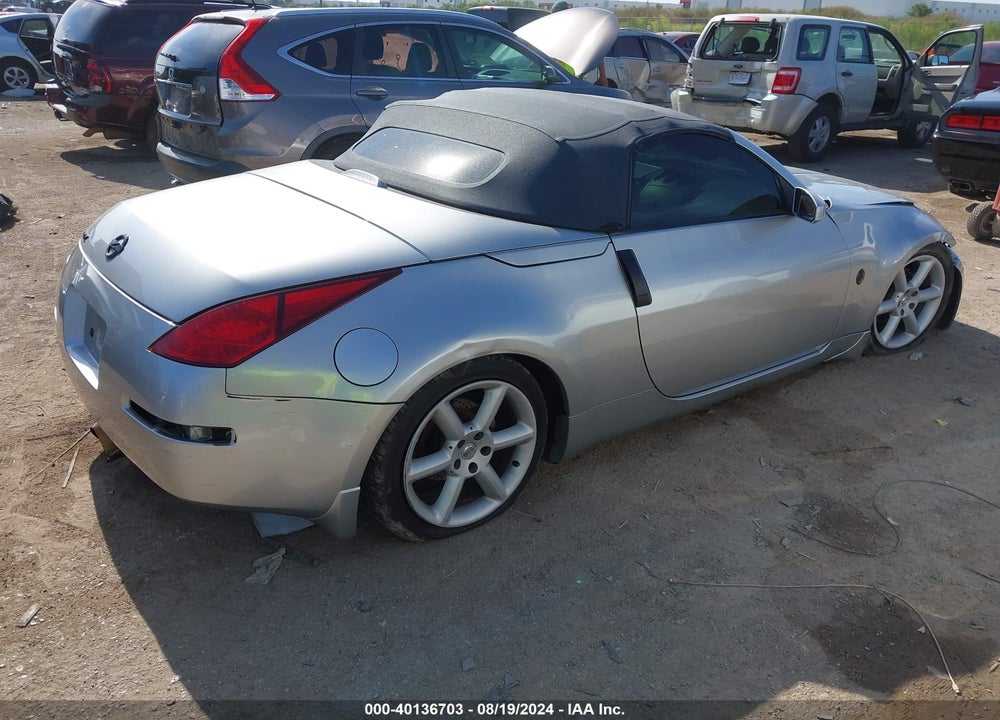 2004 NISSAN 350Z TOURING VIN: JN1AZ36A84T013288