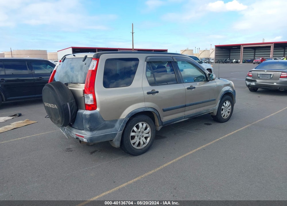 2005 HONDA CR-V EX VIN: JHLRD78845C009288