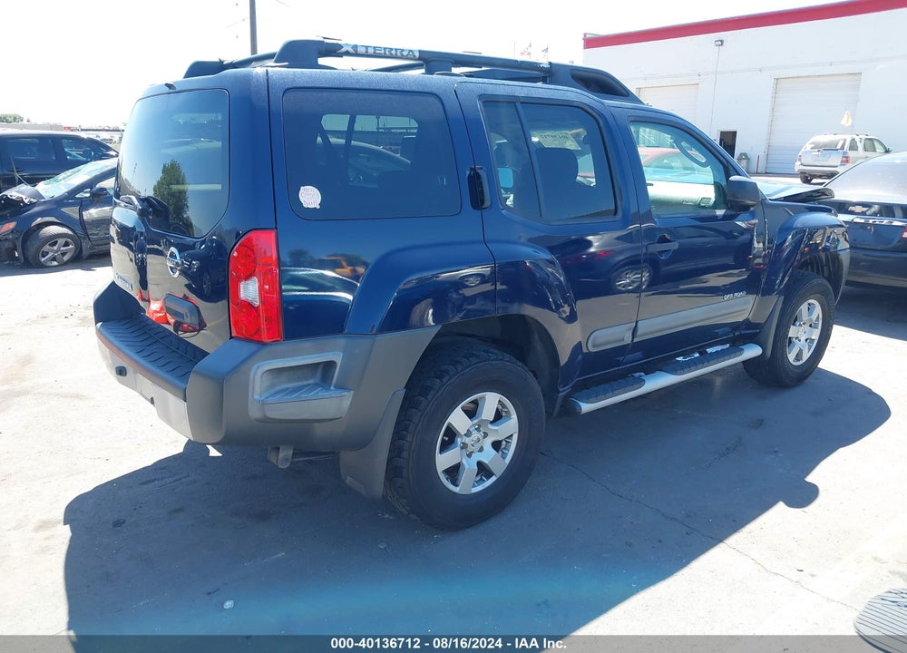 2006 NISSAN XTERRA OFF ROAD VIN: 5N1AN08W86C506676