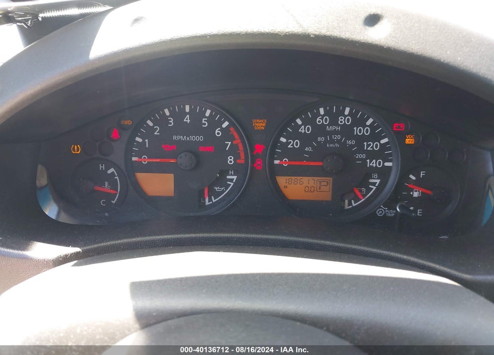 2006 NISSAN XTERRA OFF ROAD VIN: 5N1AN08W86C506676