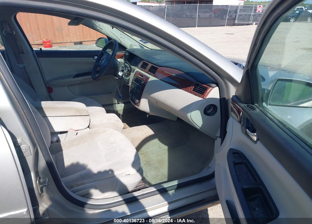 2007 CHEVROLET IMPALA LT VIN: 2G1WT55N379258363