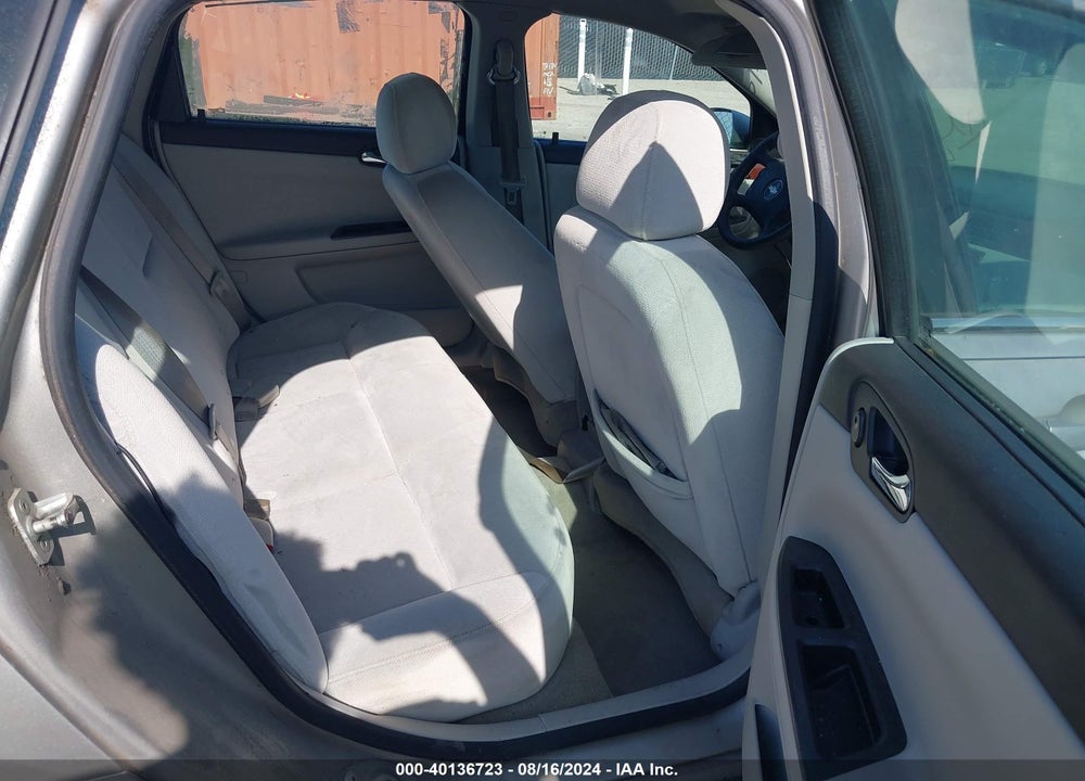 2007 CHEVROLET IMPALA LT VIN: 2G1WT55N379258363