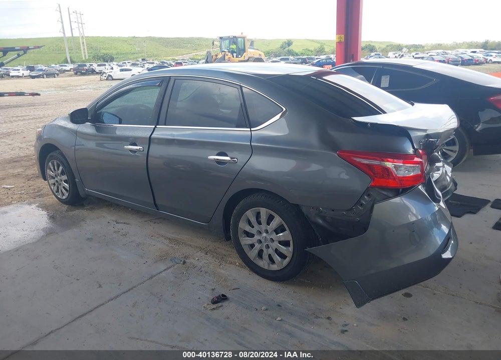 2018 NISSAN SENTRA S VIN: 3N1AB7AP6JY217842