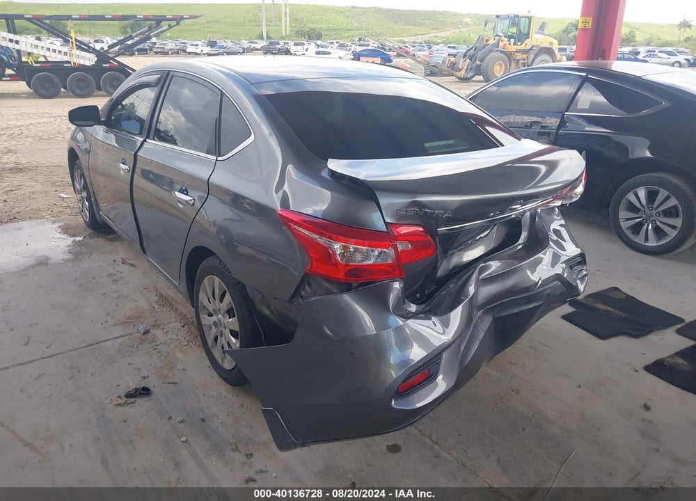 2018 NISSAN SENTRA S VIN: 3N1AB7AP6JY217842