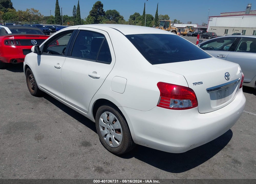 2009 TOYOTA YARIS VIN: JTDBT903694051345