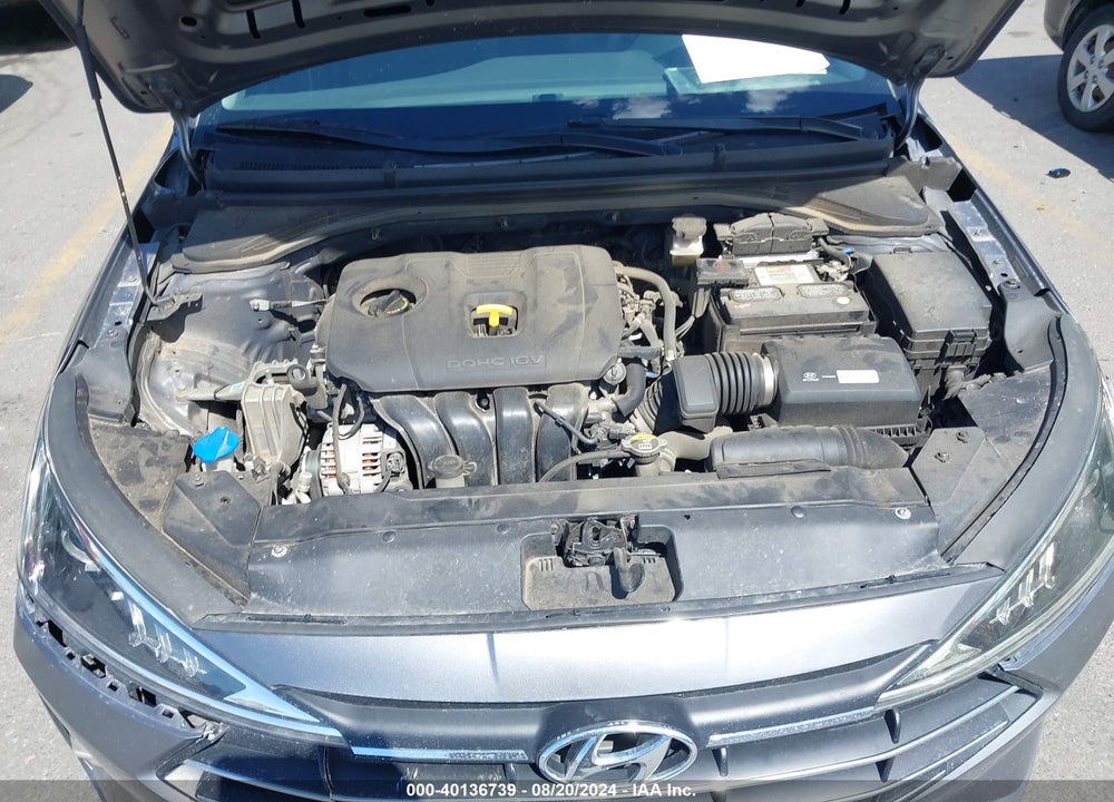 2019 HYUNDAI ELANTRA SE VIN: 5NPD74LF6KH436667