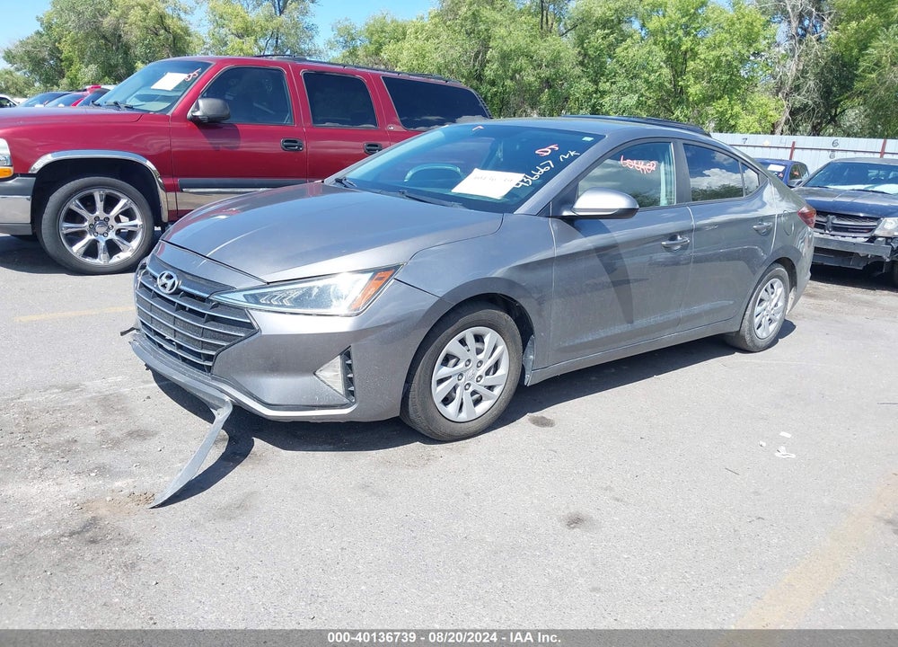 2019 HYUNDAI ELANTRA SE VIN: 5NPD74LF6KH436667