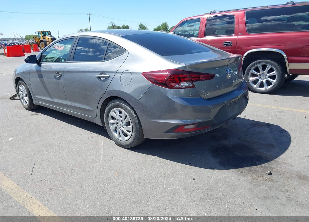 2019 HYUNDAI ELANTRA SE VIN: 5NPD74LF6KH436667