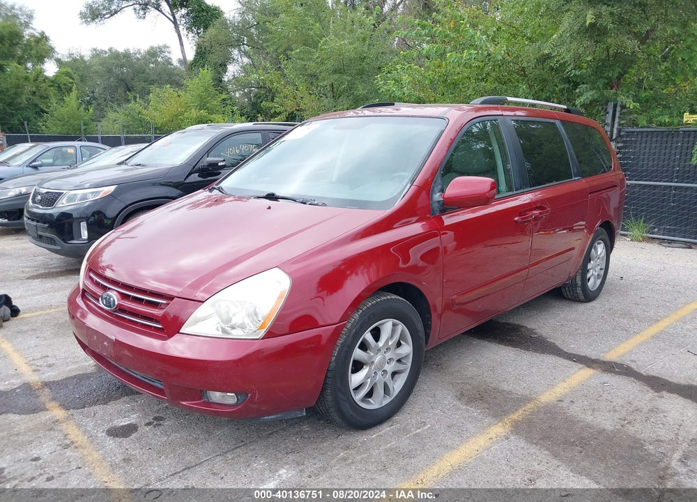 2009 KIA SEDONA VIN: KNDMB233796296027