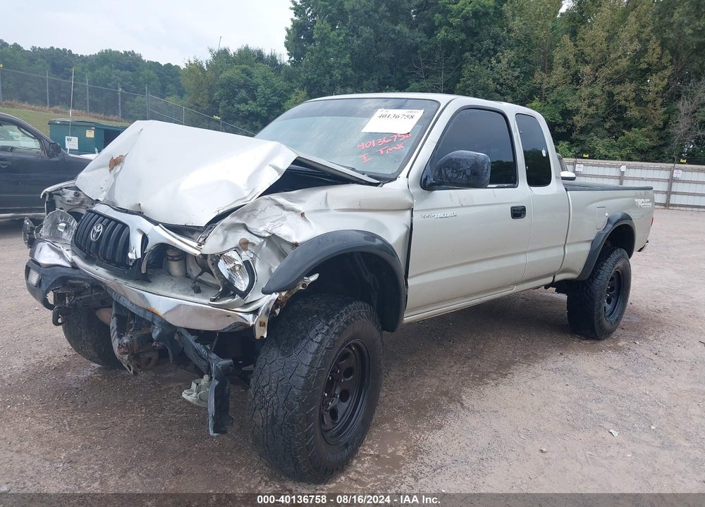 2002 TOYOTA TACOMA BASE V6 VIN: 5TEWN72N22Z894910