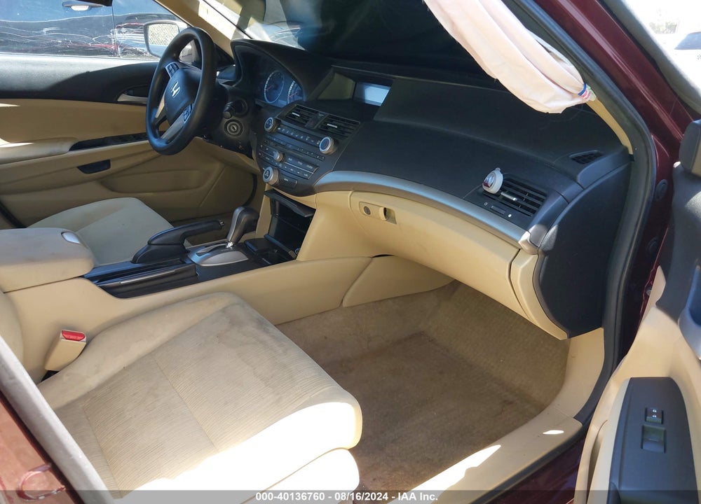 2012 HONDA ACCORD 2.4 LX VIN: 1HGCP2F37CA105902