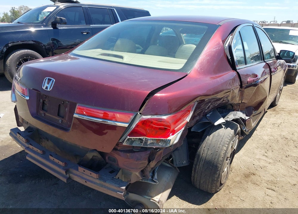 2012 HONDA ACCORD 2.4 LX VIN: 1HGCP2F37CA105902