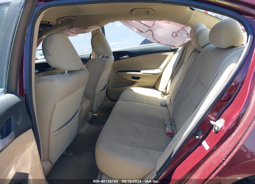 2012 HONDA ACCORD 2.4 LX VIN: 1HGCP2F37CA105902