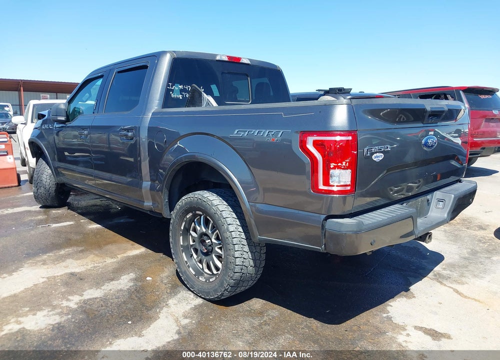 2017 FORD F-150 XLT VIN: 1FTEW1EF2HFC29327