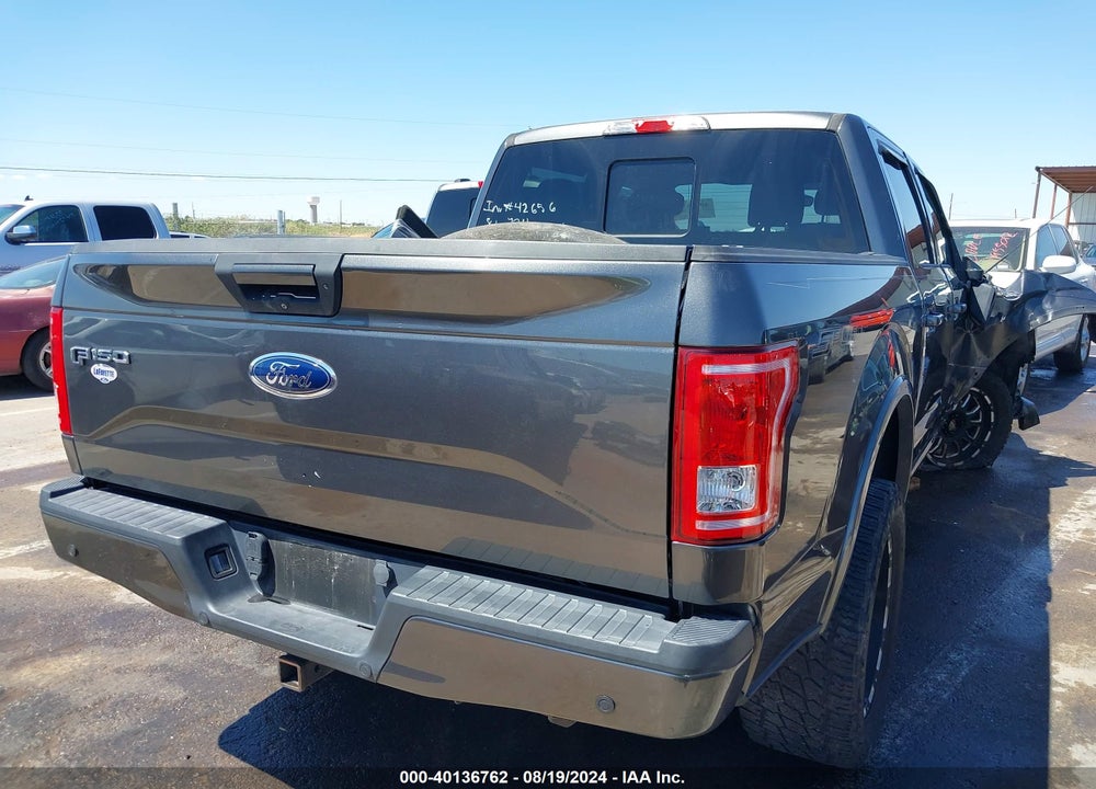 2017 FORD F-150 XLT VIN: 1FTEW1EF2HFC29327