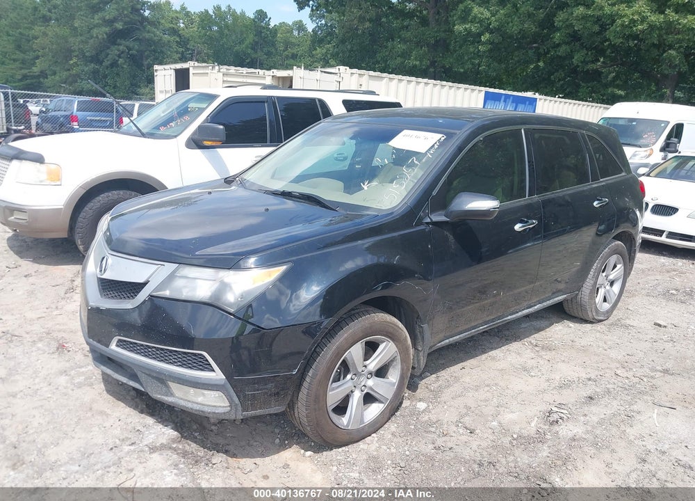 2010 ACURA MDX TECHNOLOGY PACKAGE VIN: 2HNYD2H69AH515257