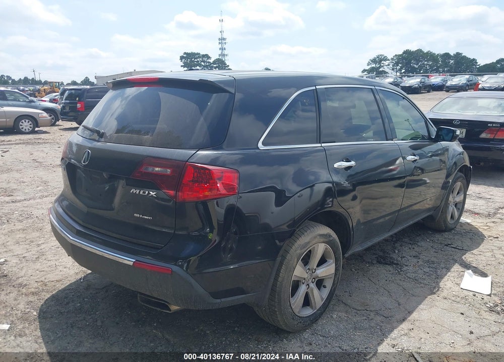 2010 ACURA MDX TECHNOLOGY PACKAGE VIN: 2HNYD2H69AH515257