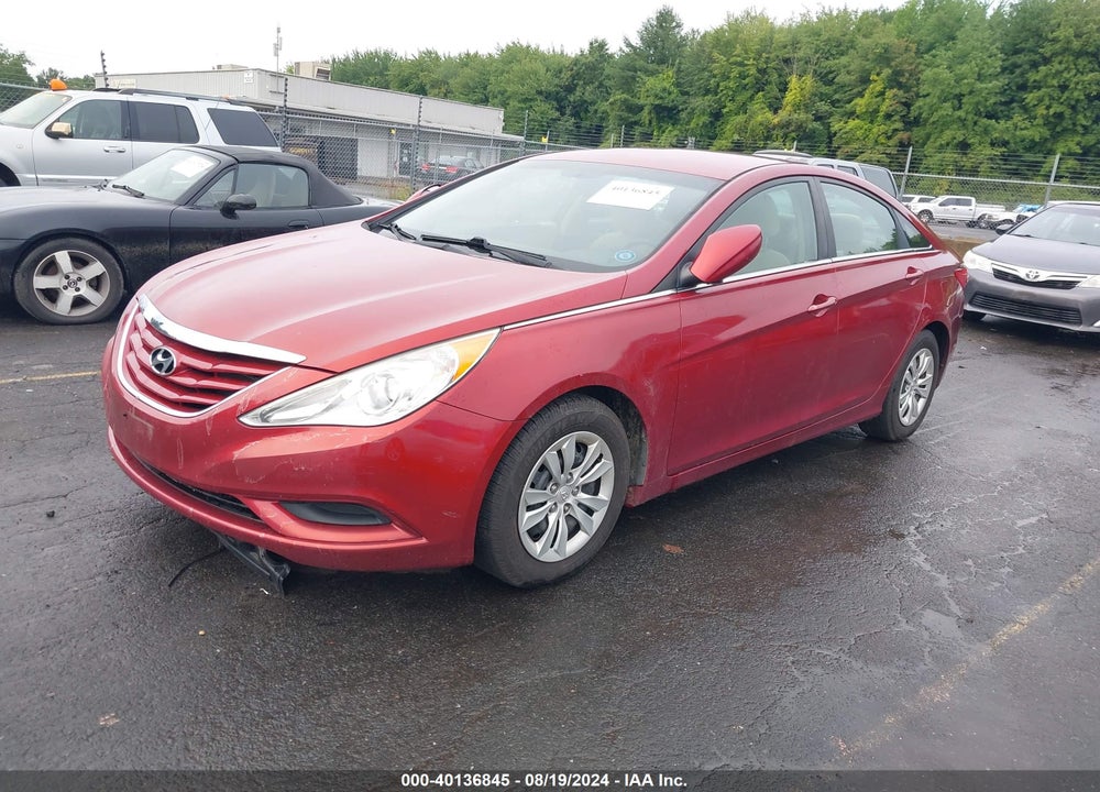 2013 HYUNDAI SONATA GLS VIN: 5NPEB4AC6DH535410