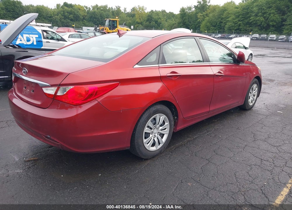 2013 HYUNDAI SONATA GLS VIN: 5NPEB4AC6DH535410