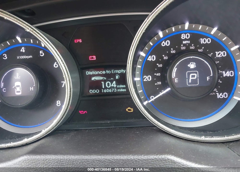 2013 HYUNDAI SONATA GLS VIN: 5NPEB4AC6DH535410