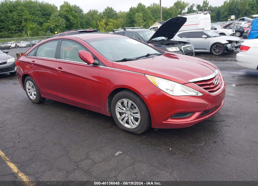 2013 HYUNDAI SONATA GLS VIN: 5NPEB4AC6DH535410