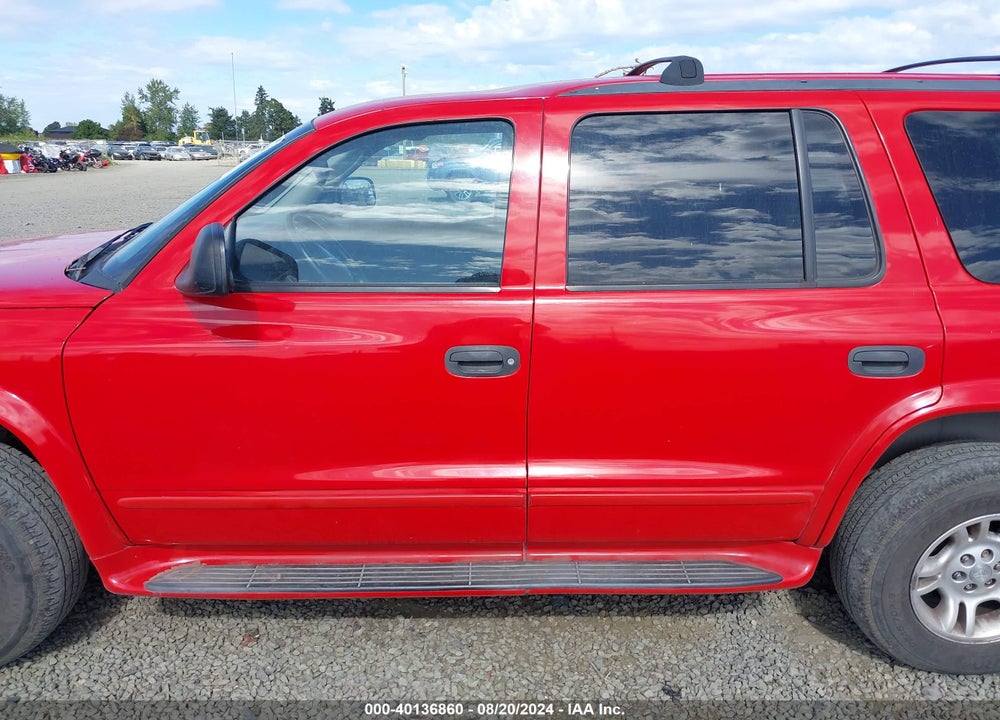 2003 DODGE DURANGO SLT VIN: 1D4HS48N33F624707