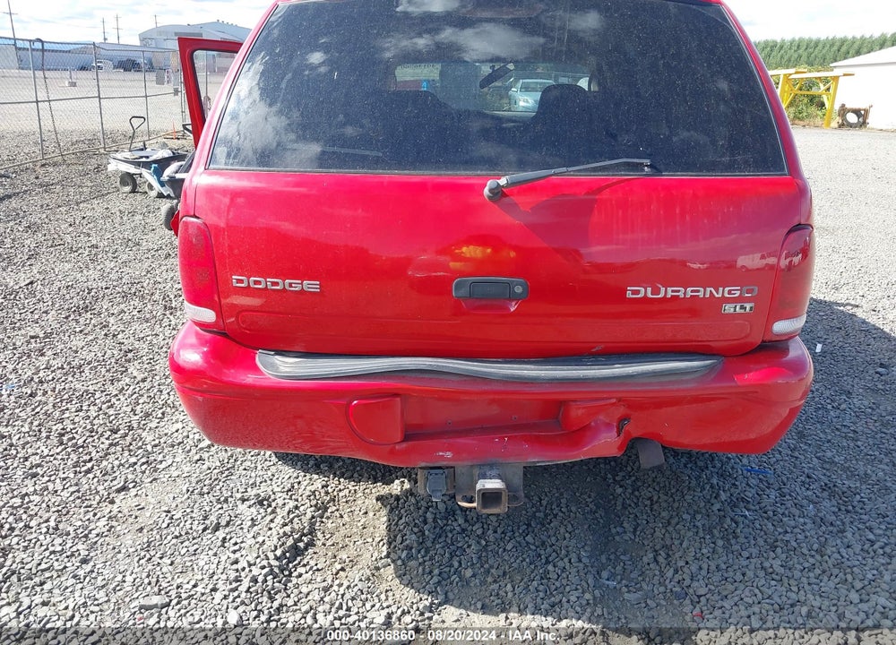 2003 DODGE DURANGO SLT VIN: 1D4HS48N33F624707