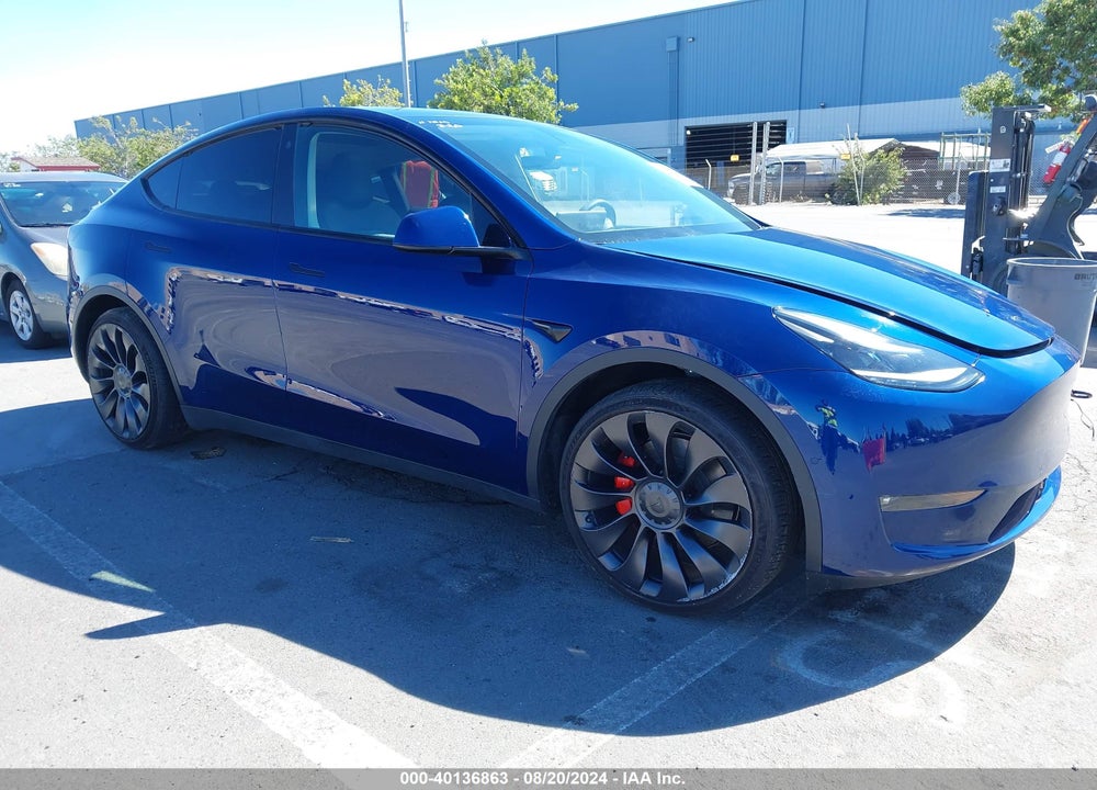 2022 TESLA MODEL Y PERFORMANCE DUAL MOTOR ALL-WHEEL DRIVE VIN: 7SAYGDEF9NF553504