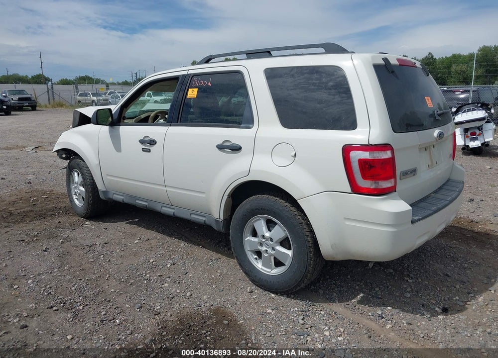 2009 FORD ESCAPE XLT VIN: 1FMCU93G59KD02119